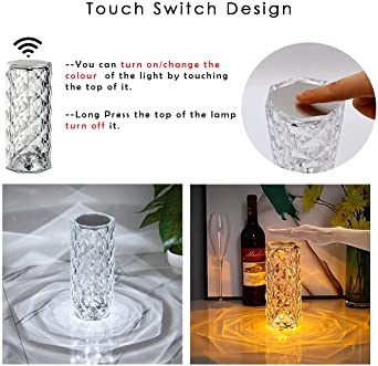 16 Colors Diamond Touch Lamp