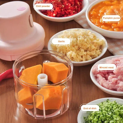 Mini Electric Garlic Food Chopper